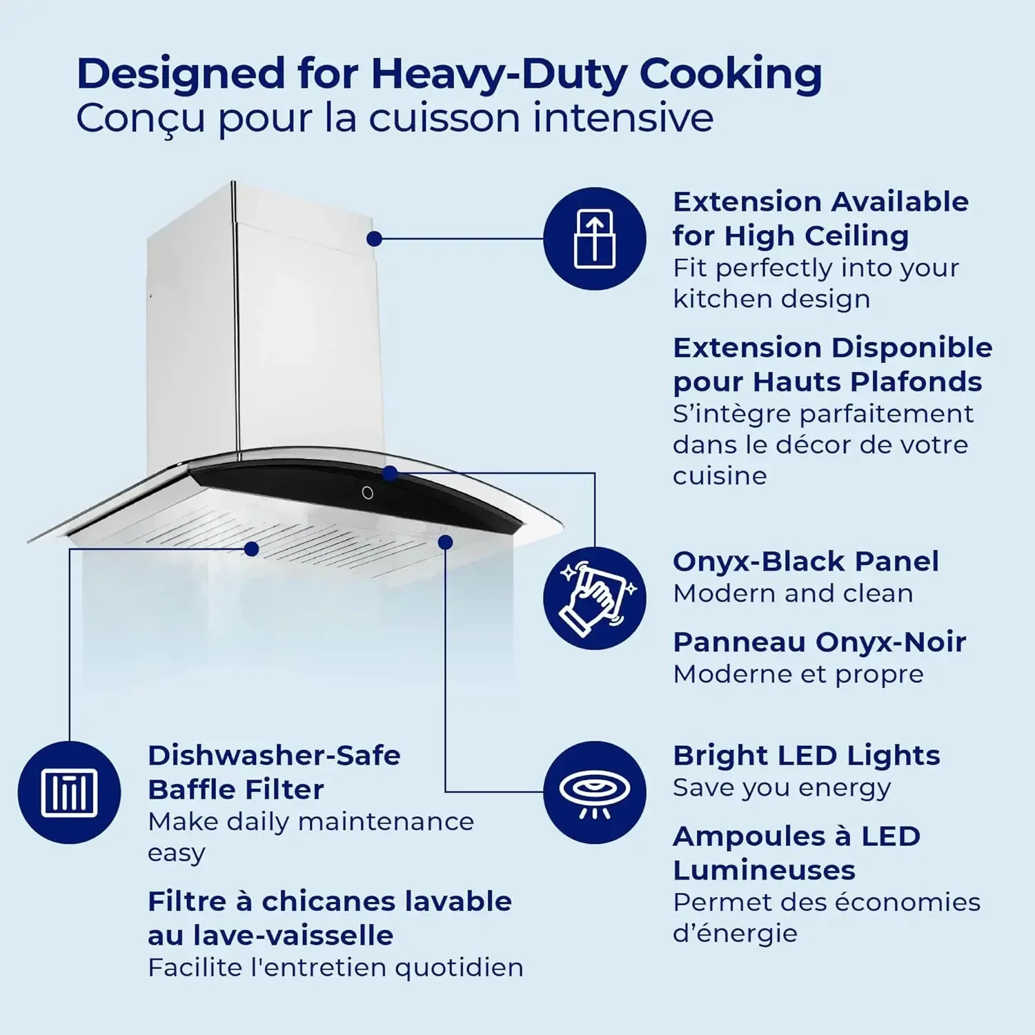 Hauslane | Chef Series Range Hood 30