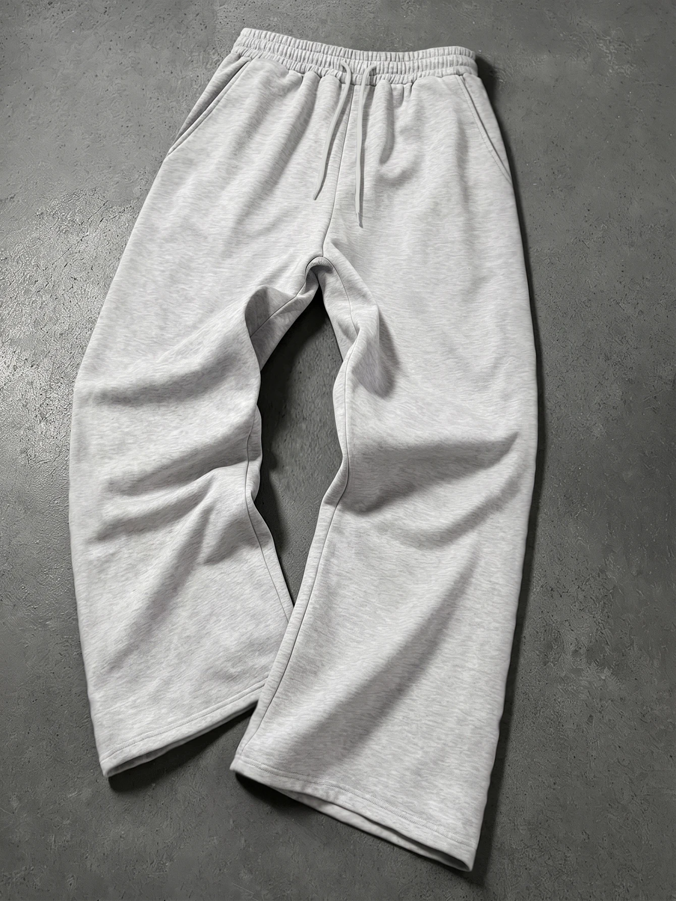 Aliexpress Men's & Women's Solid Color Wide Leg Sweatpants Drawstring Loose Baggy Joggers Streetwear Casual Trousers S‑2XL - Aliexpress Deal