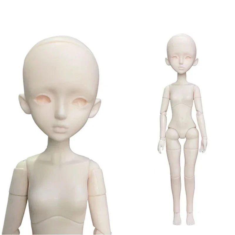 28cm Height Universal Version Body for 1/6 BJD Plastic 30cm Girl Doll Joints Body Accessories for Girls Dress Up Toys