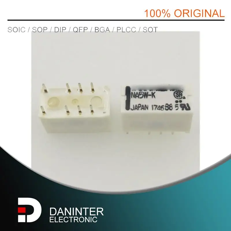 

NEW 10pcs/lot relay NA5W-K NA5W 5V 5VDC NA5W-K-5V 8PIN