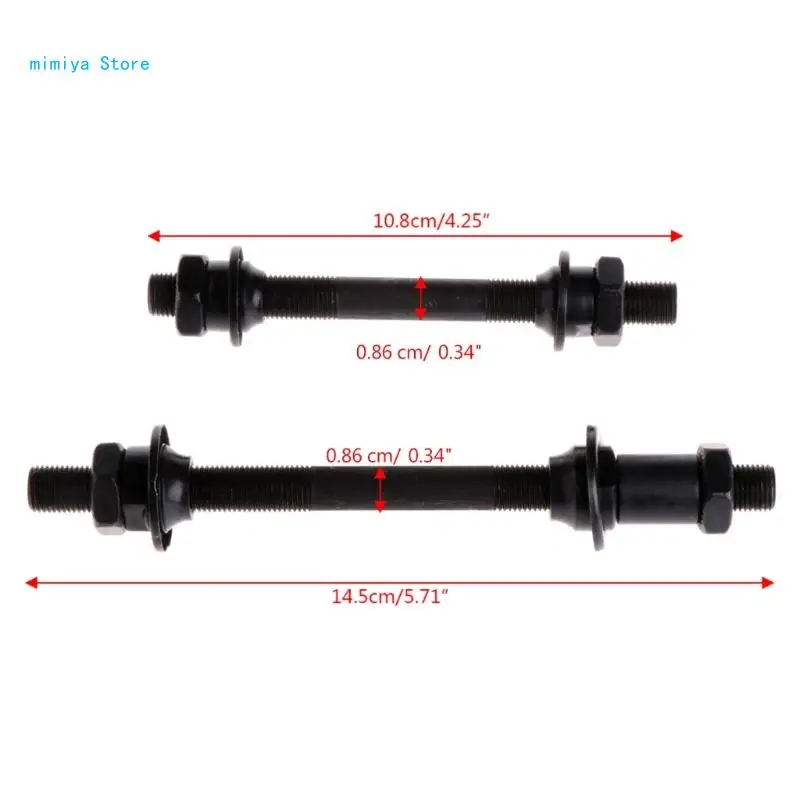 Mountain Bike Quick Release Front Back Axles Hollow Hub Shaft Lever New