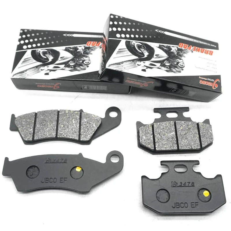 For SUZUKI DR250R DR250RL 1995 1996 1997 1998 DR250 2000 DR250RX 1996-2007 DR 250 R Motorcycle Front Rear Brake Disc Pads Kits