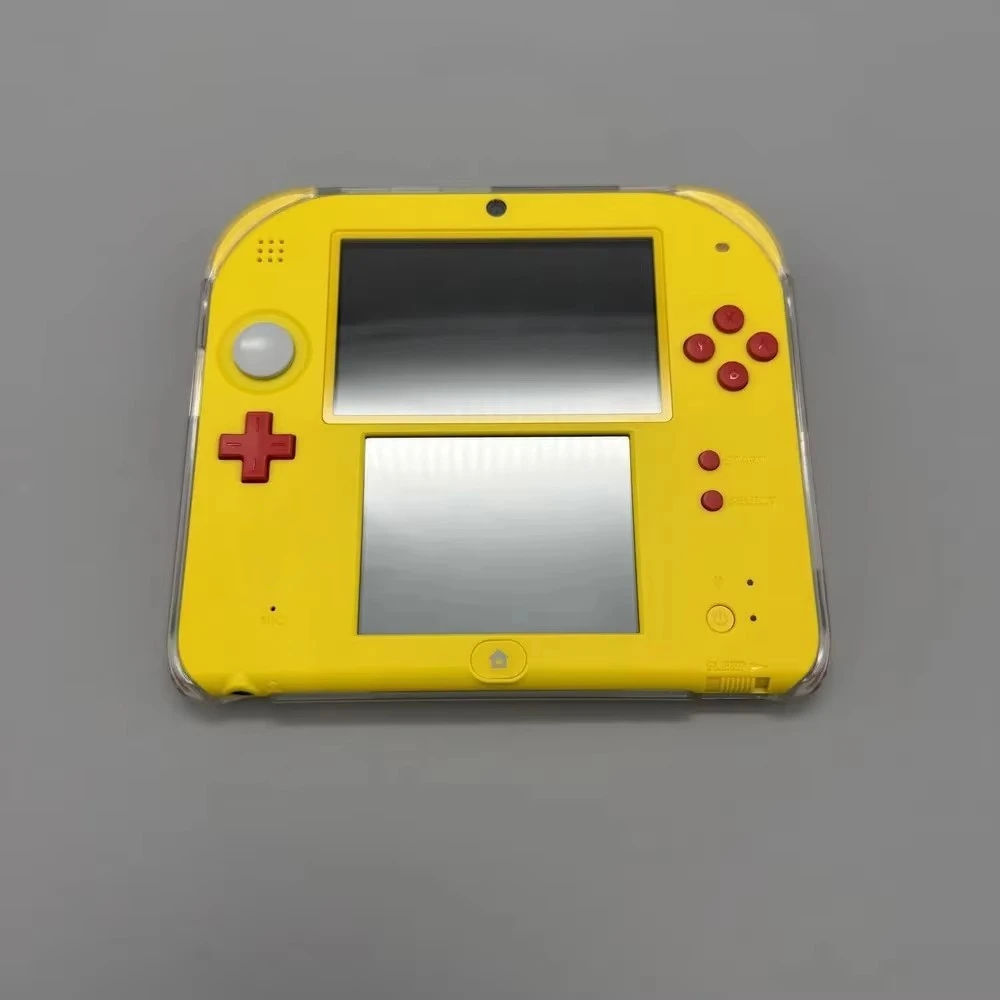 High Quality TPU Silicone Sleeve for 2DS Handheld Soft Crystal Case Game Console Protective Case.