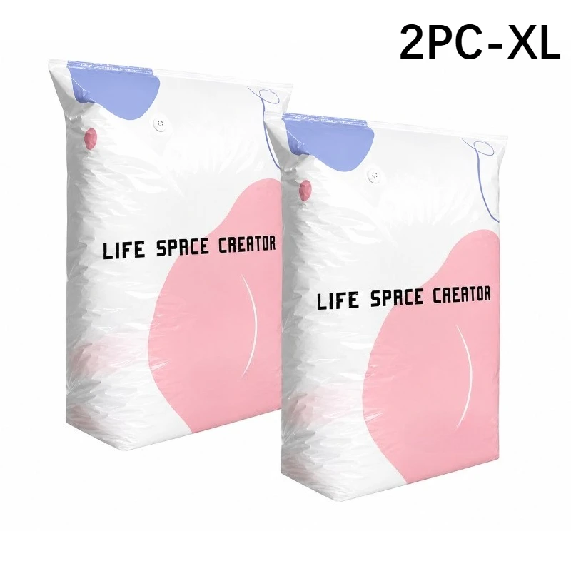 Transparent Vacuum Storage Bags for Clothes