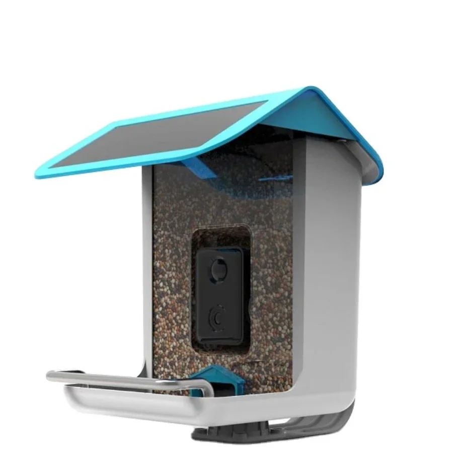 

Wildlife Wifi Camera AI Recognize Bird Species Smart Bird Feeder for Outdoor Garden with Solar Panel