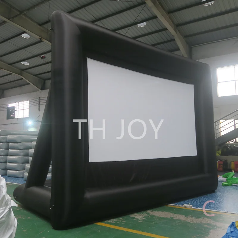 outdoor party inflatable movie screen,portable inflatable front & rear projection screen for sale