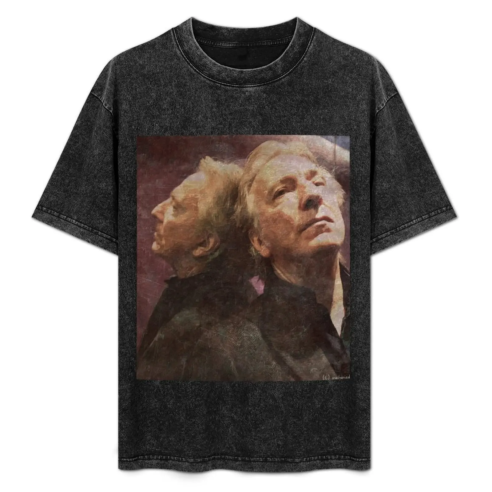 

Alan Rickman T-Shirt Anti-Fade Casual Tee Shirt