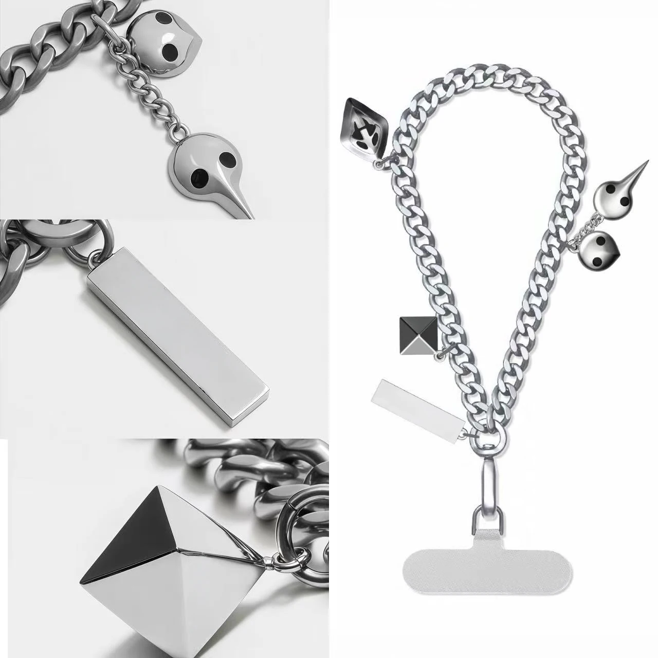 607132 Phone Charm Mobile Phone Accessories for IPhone Lanyard for Galaxy
