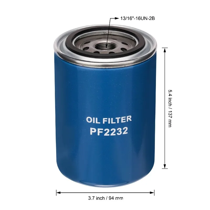 O filtro de óleo PF2232 (2PCS) é adequado para xue Flanders, caminhões leves GMC, B1441LF16102, etc.