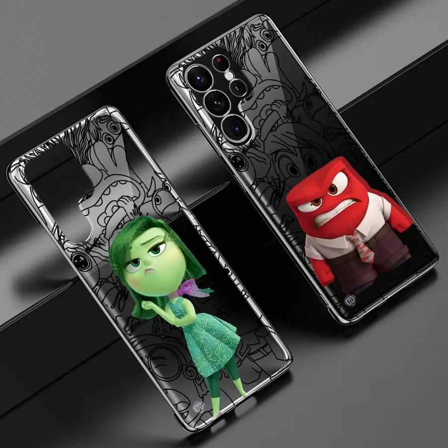 Cute Insides Out 2 Phone Case for Galaxy S20 S21 S23 S24 FE S22 S23 S24 Plus S22 S23 S24 Ultra