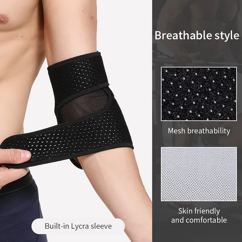 1 PCS Pressure Elbow Sleeve Joint Warmth Elbow Protector Summer Taping Protector For Tendonitis Bursitis Epicondylitis Protect