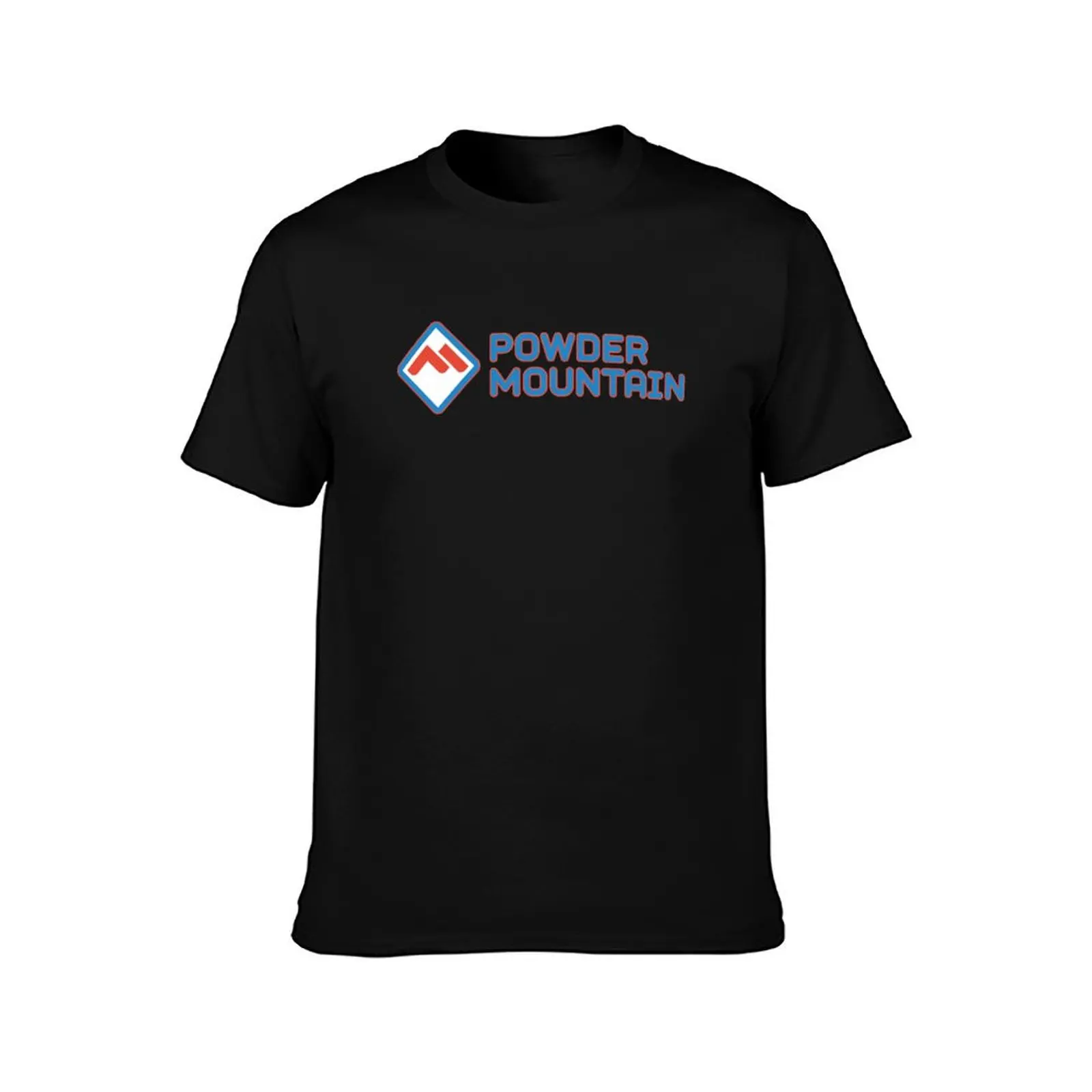 Powder Mountain Ski Resort Fan T Shirt T-Shirt Urban Style Print T-Shirt