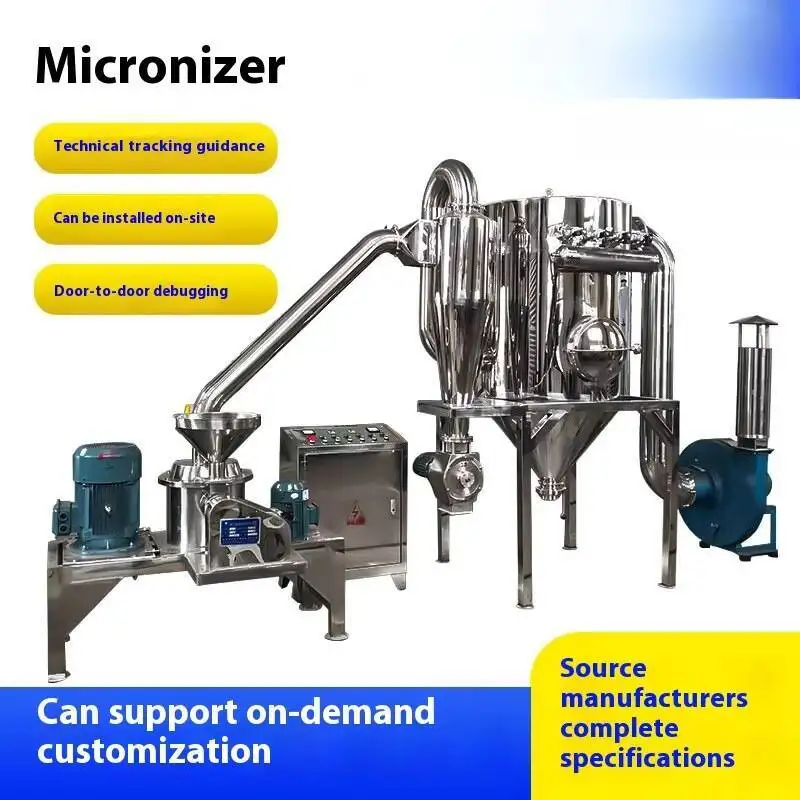 

Ultrafine Silicon Carbide Pulverizer 500 800 6000 Mesh Micron Stainless Steel Material Grinding Machine