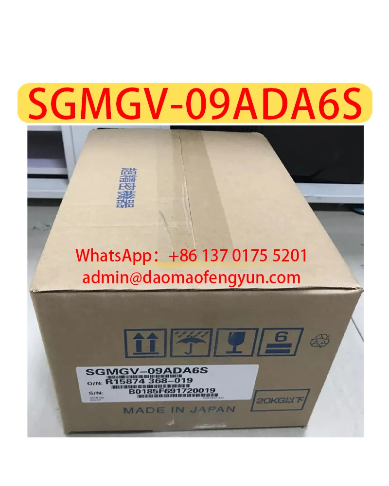 

SGMGV-09ADA6S Совершенно новый серводвигатель SGMGV 09ADA6S, быстрая доставка