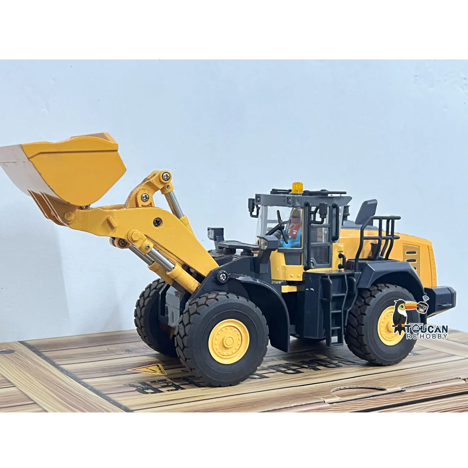 Nuevo Camión RC WA475 a Escala 1/50, Semimetálico, RTR, con Control Remoto, Luces, Sonidos, Modelo de Vehículo en Miniatura, Juguete de Regalo para Niños