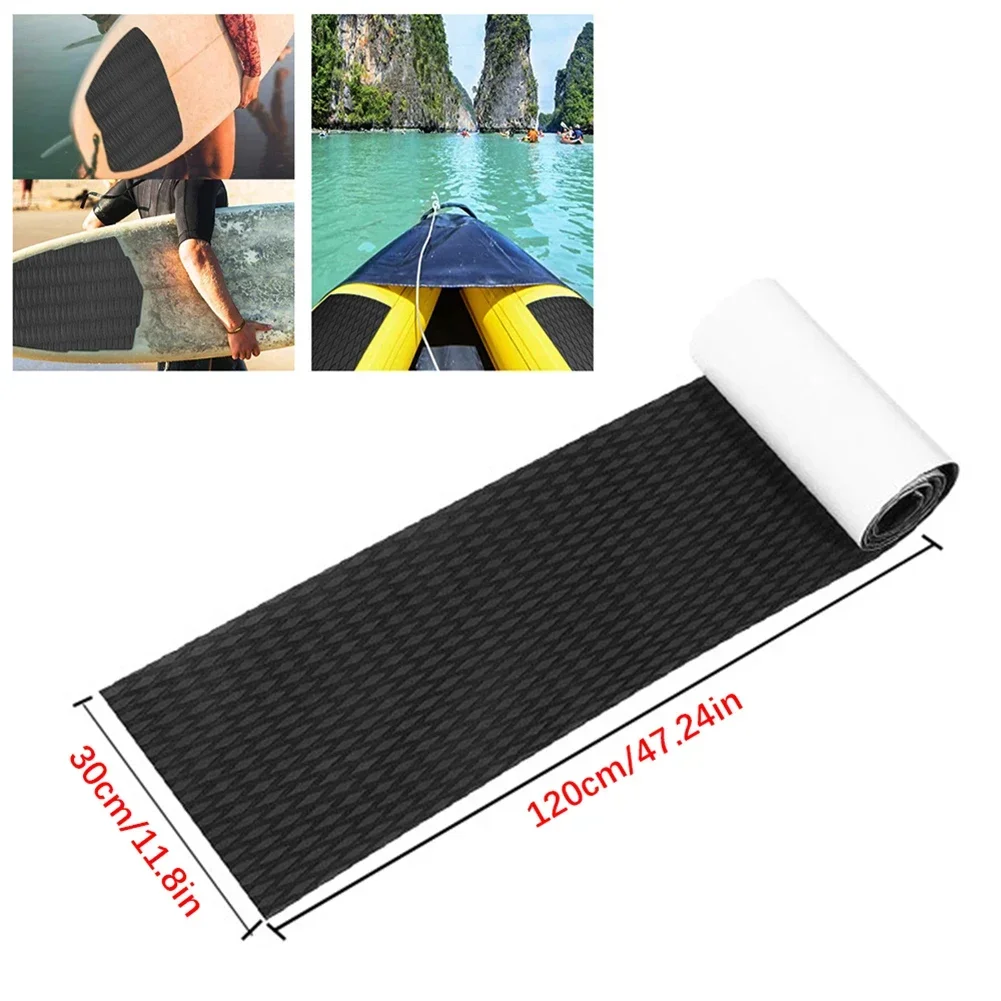 300x1200mm EVA Traction Foam Surfboard Jet Skis Pads SUP Paddleboard Boat Deck Sheet Anti Skid Watercraft Water Sport Flooring