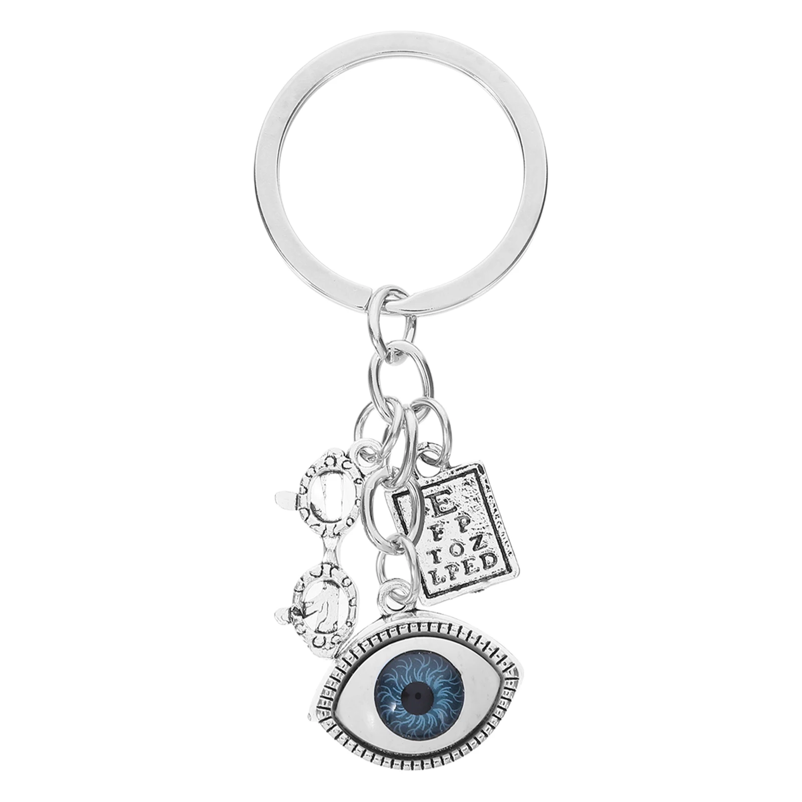 

Ophthalmologist Keychain Bag Decor Eyeball Jewelry Decorative Keychains Fashion Backpack Pendant