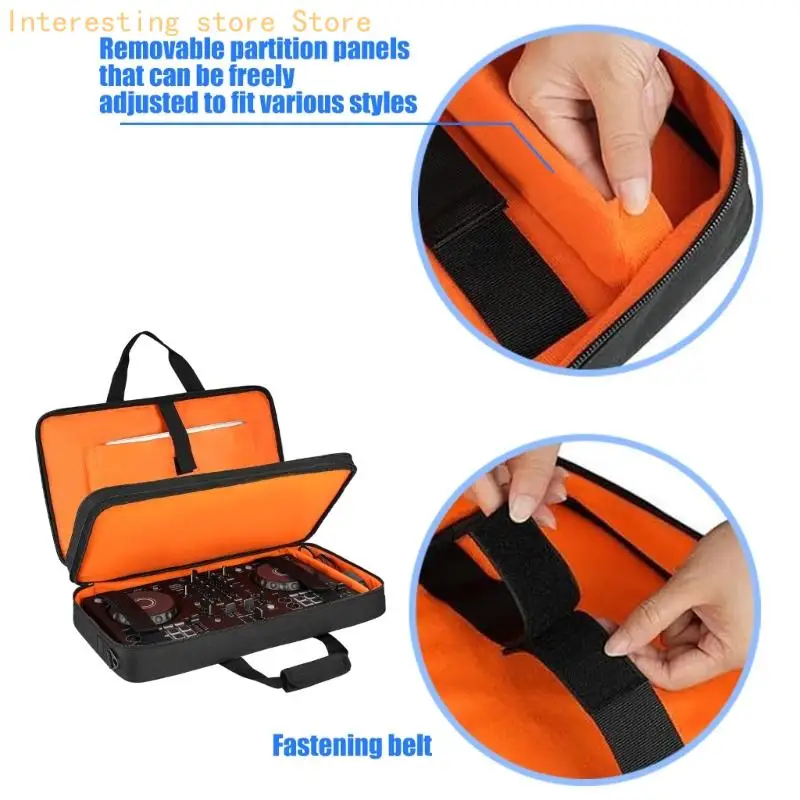 Controller-Tasche für DDJ professionelle DJ-Ausrüstungstasche mit mehreren Fächern, 55KC – Detail 5