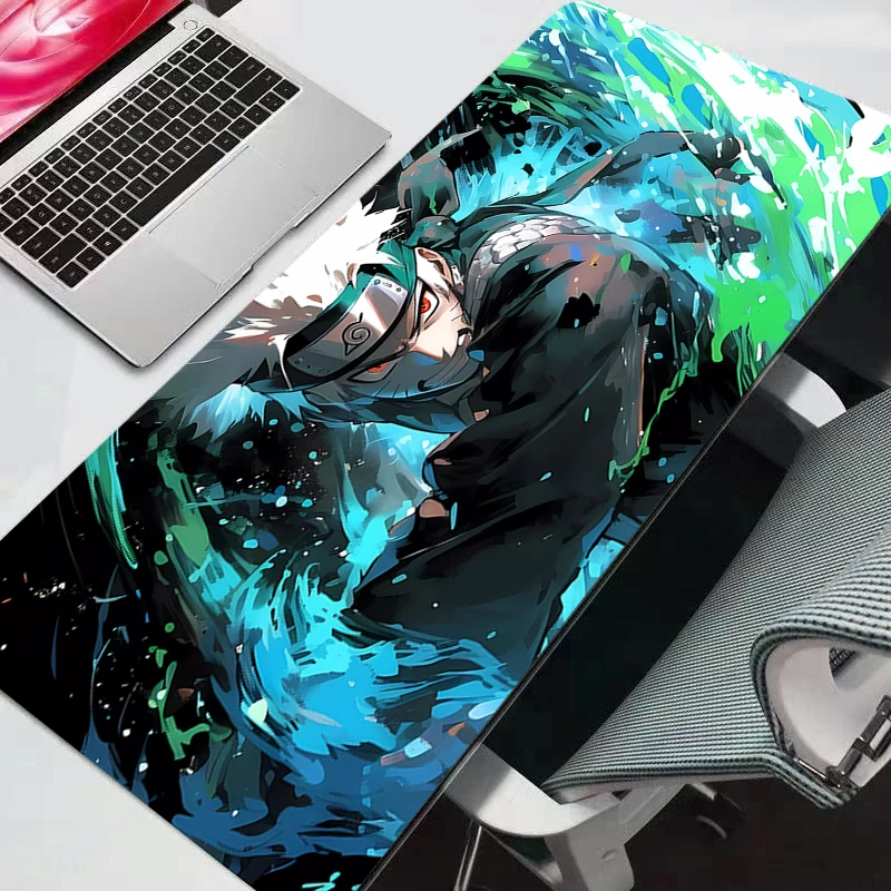 

Naruto Mouse pad professional eSports game players Speed Lock Edge Rubber Game Desk Mousepad Keyboard Mat durable anime