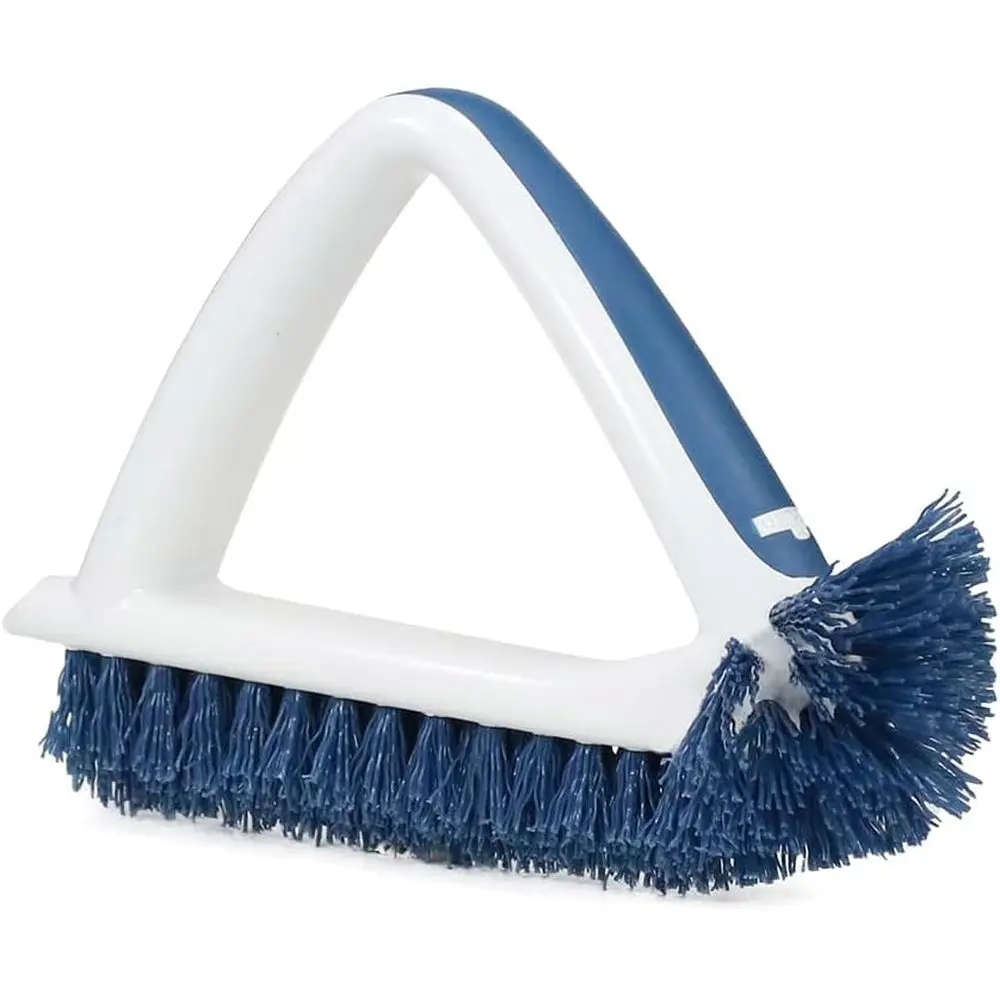 

All-In-One Grout and Scrubber Tool for Bathroom Cleaning, Showers, Tiles, and Bathtubs - 360-Degree Scrubbing Power