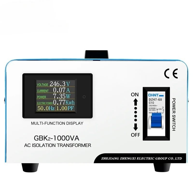 ZX GBK-1000VA/1000W Isolation Transformer 220V to 220V Single Phase Voltage Coil 110V Input Power