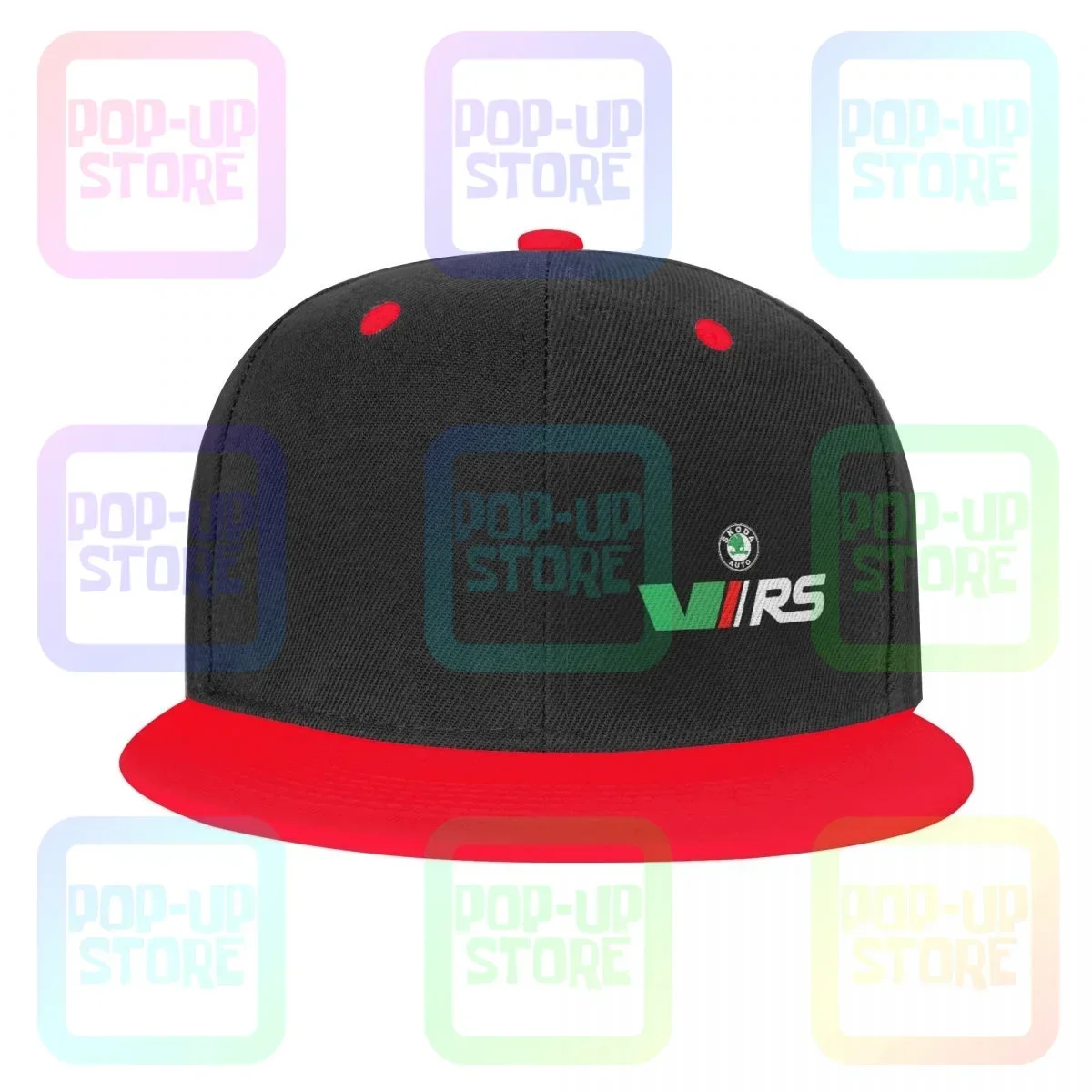 Skoda Rs Vrs Motorsport Graphicorrally Wrc Racing Snapback Cap Colorful Baseball Caps Style Vintage Best Quality