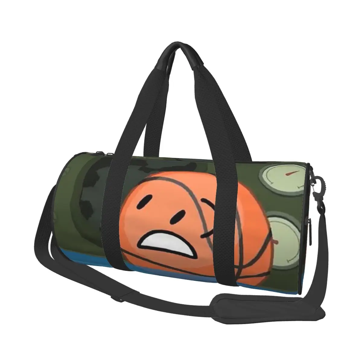 Battle For Dream Island BFDI Basketball Large Duffle Gym Bag Multi-Functional Duffle Travel Bags Handbags Fitness bag
