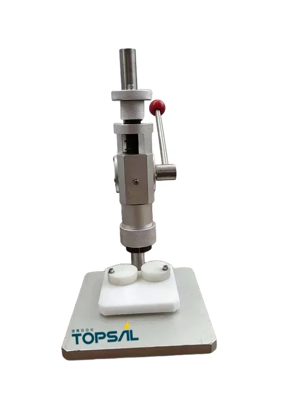 manual Crimping Machine Perfume Crimper Capper Metal Collar lid Press Capping Machine Spray Crimper