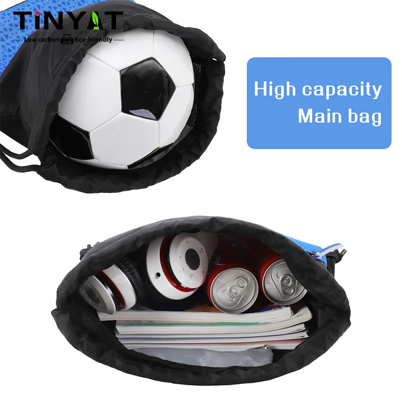 Sac à dos de sport haute capacité, sac de rangement pour ballon de football, sac fonctionnel élastique, étanche, portable, camping en plein air, conception la plus récente