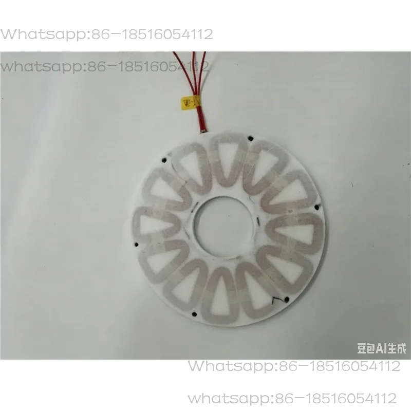100w High Power Low Speed Low Resistance Disk Type Non-core Permanent Magnet Generator High Efficiency Wind Power