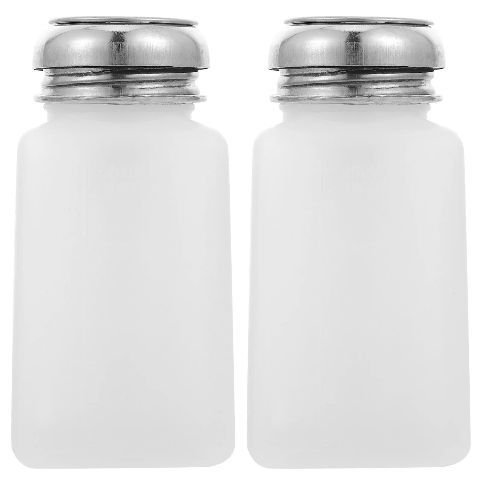 

2pcs Alcohol 250ml Liquid Storage Bottle Pump Anti-static Dispenser Alcohol Bottle Nail Art Makeup Remover Flux
