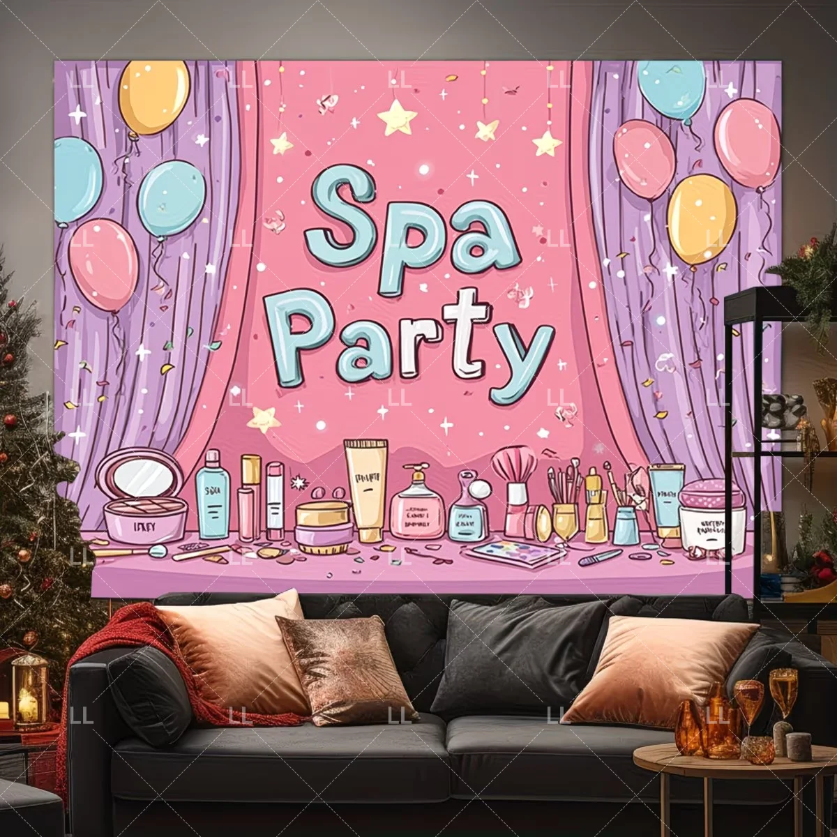 Pink Beauty Makeup Spa Backdro - Beauty Makeup Girl Photo recension och pris