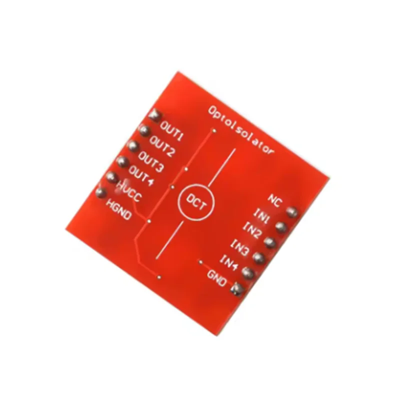TLP281 4-channel optocoupler isolation module, high and low level expansion board, electronic building block module