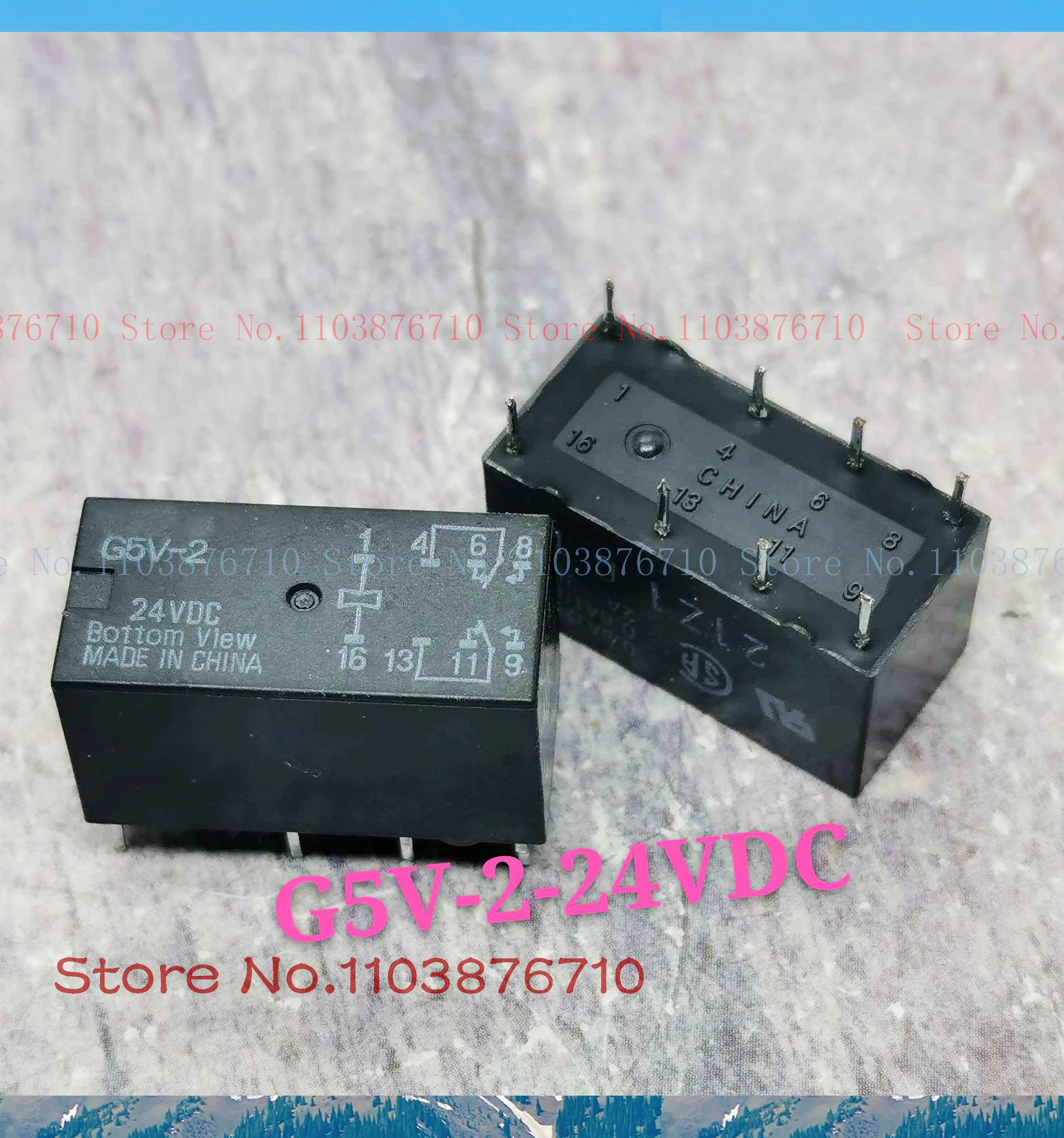 G5V-2-24Vdc Dip8 /2…