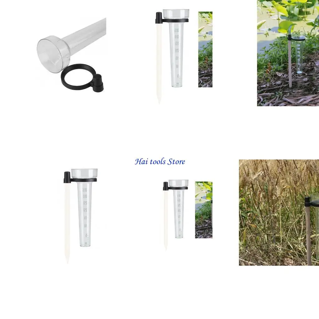 

X37e Outdoor Yard 35 мм емкость 9,5 дюйма пластиковой дождевой пробирки Точное измерение