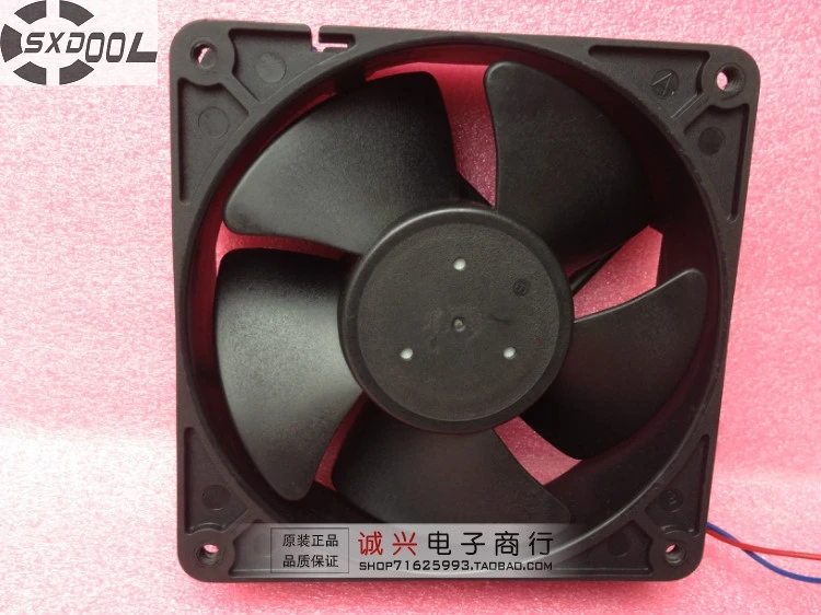 

SXDOOL Computer Fan 120mm F1238E24B 12038 12cm 24V 0.35A Drive Double Ball Server Inverter Cooling Fan