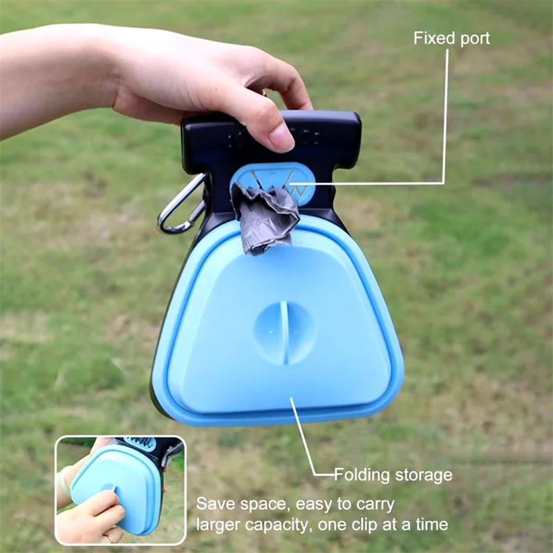 Dog Pet Poop Scooper Portable Travel Foldable Garbage Collector Scoop Picker Outdoor Animal Feces Cleaner Pet Product Accessory