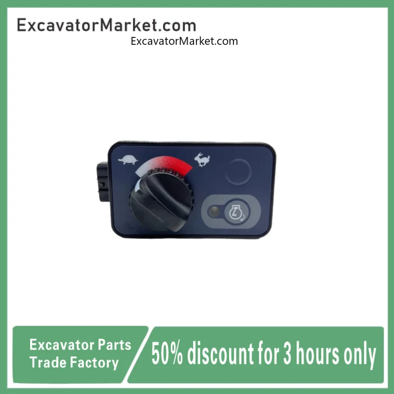 For Kubota Kx135 155 161 163 165 Throttle Switch Controller Panel Knob Excavator Accessories excavator Parts