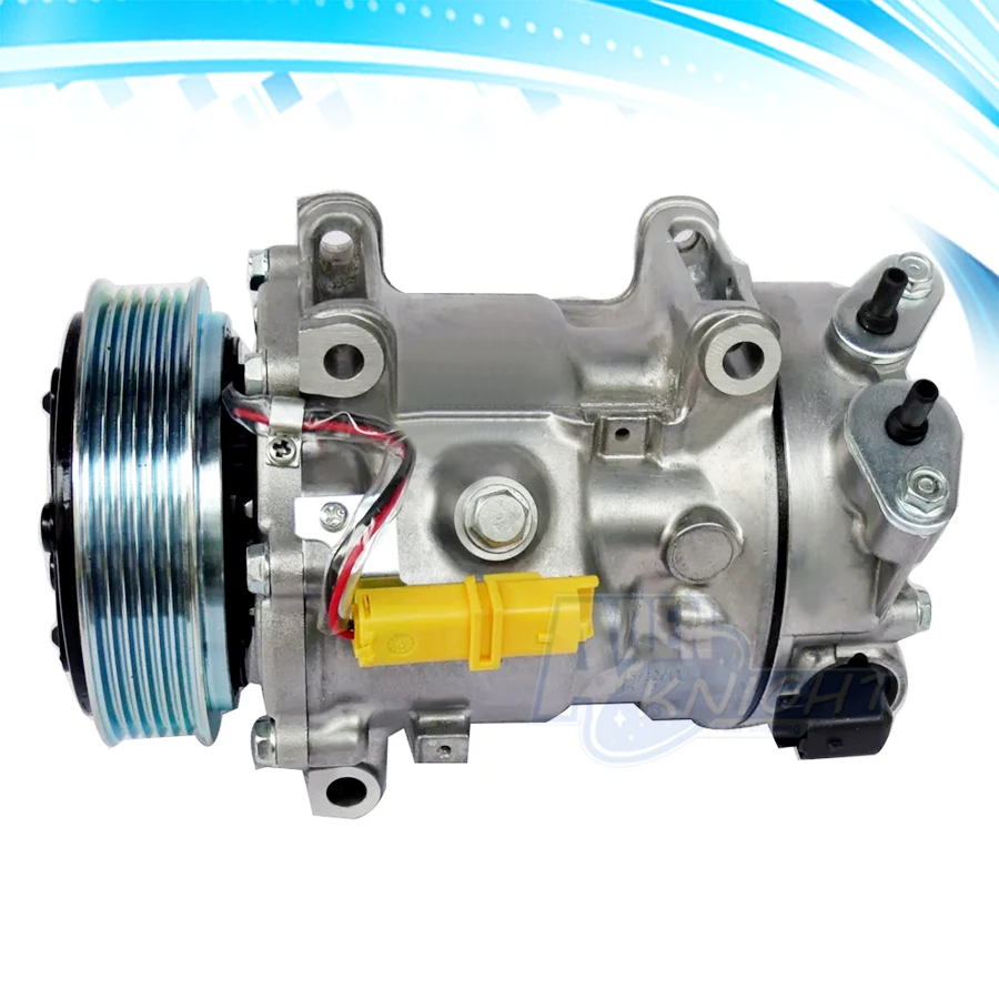 Sanden SD7C16 compresseur ca pour Peugeot 1.6 2012 307 308 807 607 406 citroën C4 Berlingo 9825868180 6453QN 6453QL 6453ZA