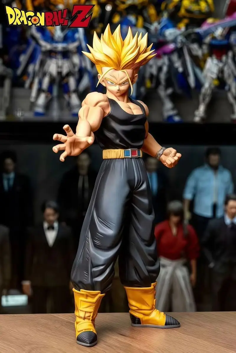 Dragon Ball Z Trunks Anime Figure Saiyan Trunks Action Figurine Model Statue Doll Collection Room Decor Christmas Birthday Gift