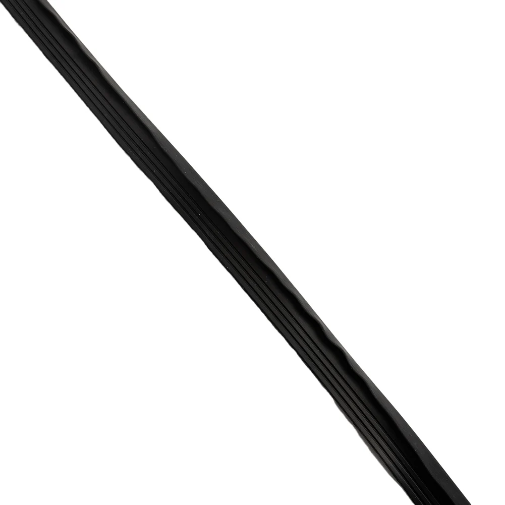 Rubber V-Shaped Car Door Casement Trim Seal Strip 2 Meter Length for Side Window Glass For Edge Weatherproofing