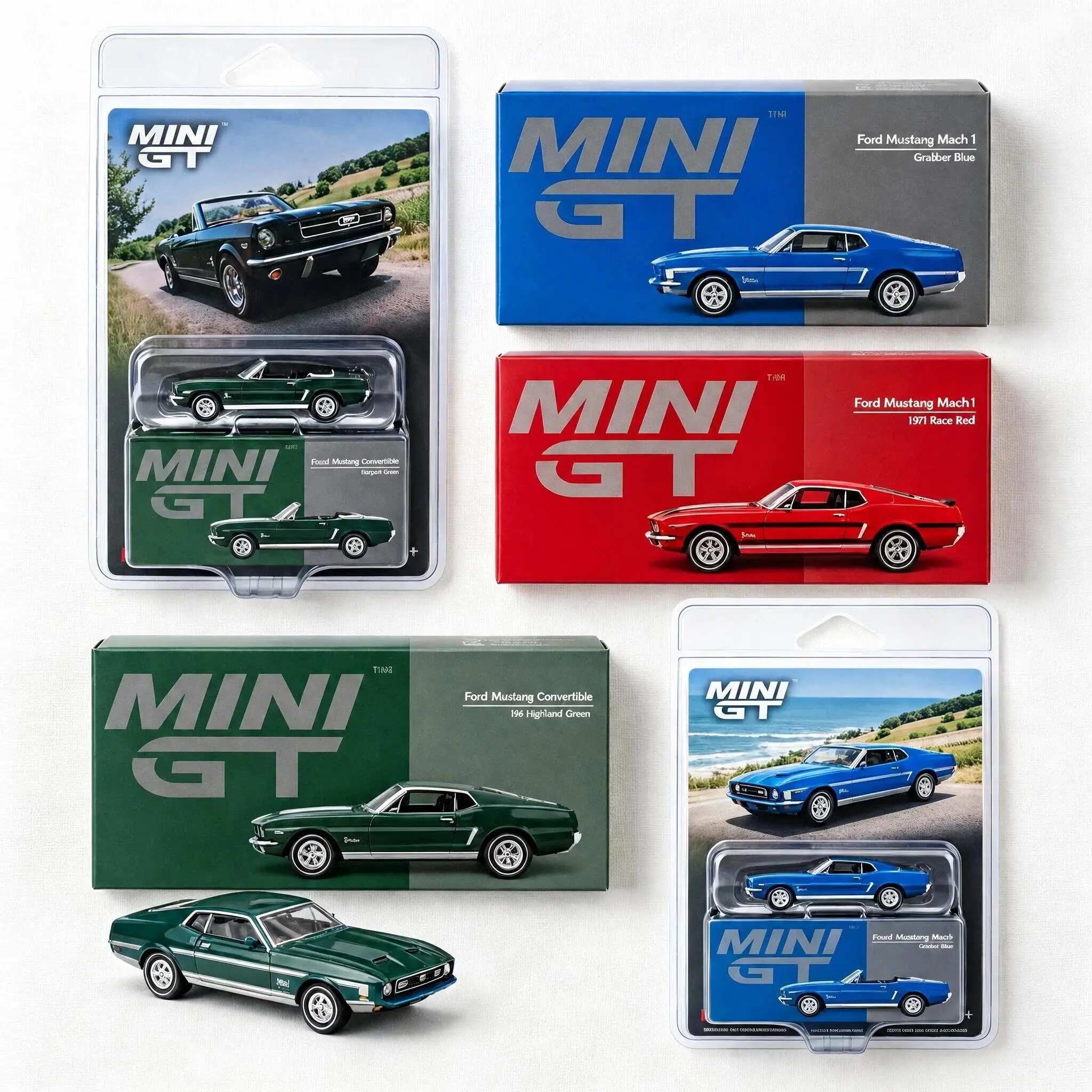 MINIGT 1:64 Ford Mustang GT3 Shelby GT500 GTD Race America Alloy Toys Motor Vehicle Diecast Metal Model