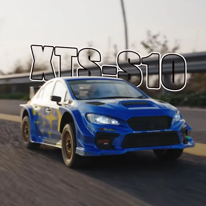 LLL Hot Selling XTS-S10 1:10 Remote Control Electric Four-Wheel Drive Rally Car Off-Road Vehicle Gyro Brushless RC Model Car RTR