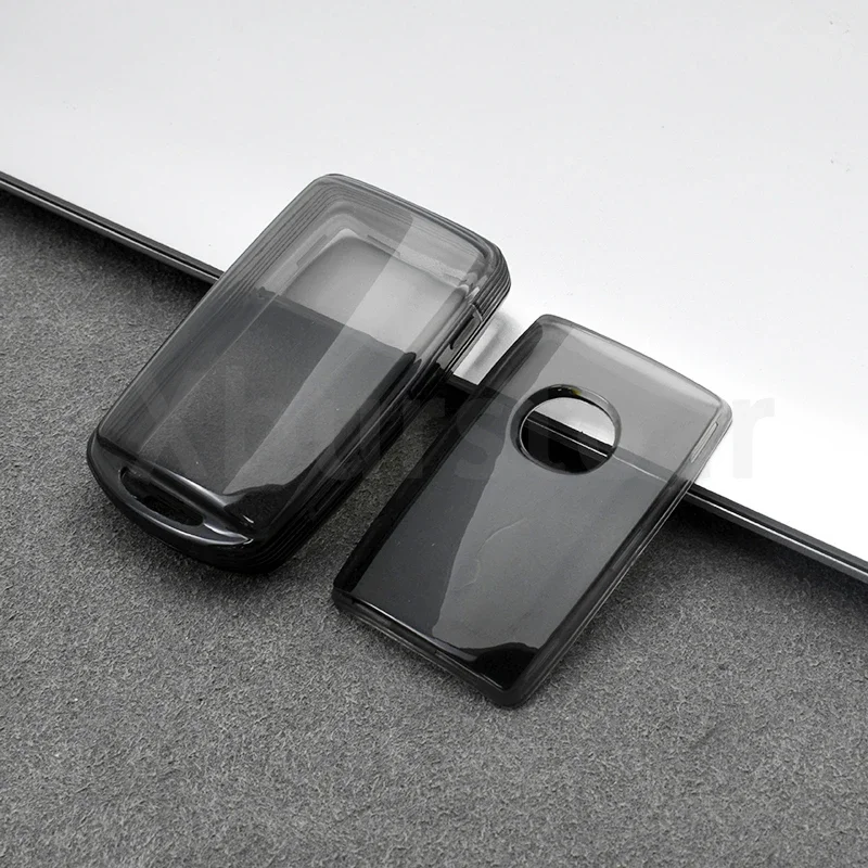 Transparent TPU Shell Fob for Mazda Cx5 2 3 6 Gh Cx3 Cx 5 Cx9 Cx8 CX30 G20 MX-5 MX30 X5 X9 Ss30 CX60 CX90 Car Key Case Cover