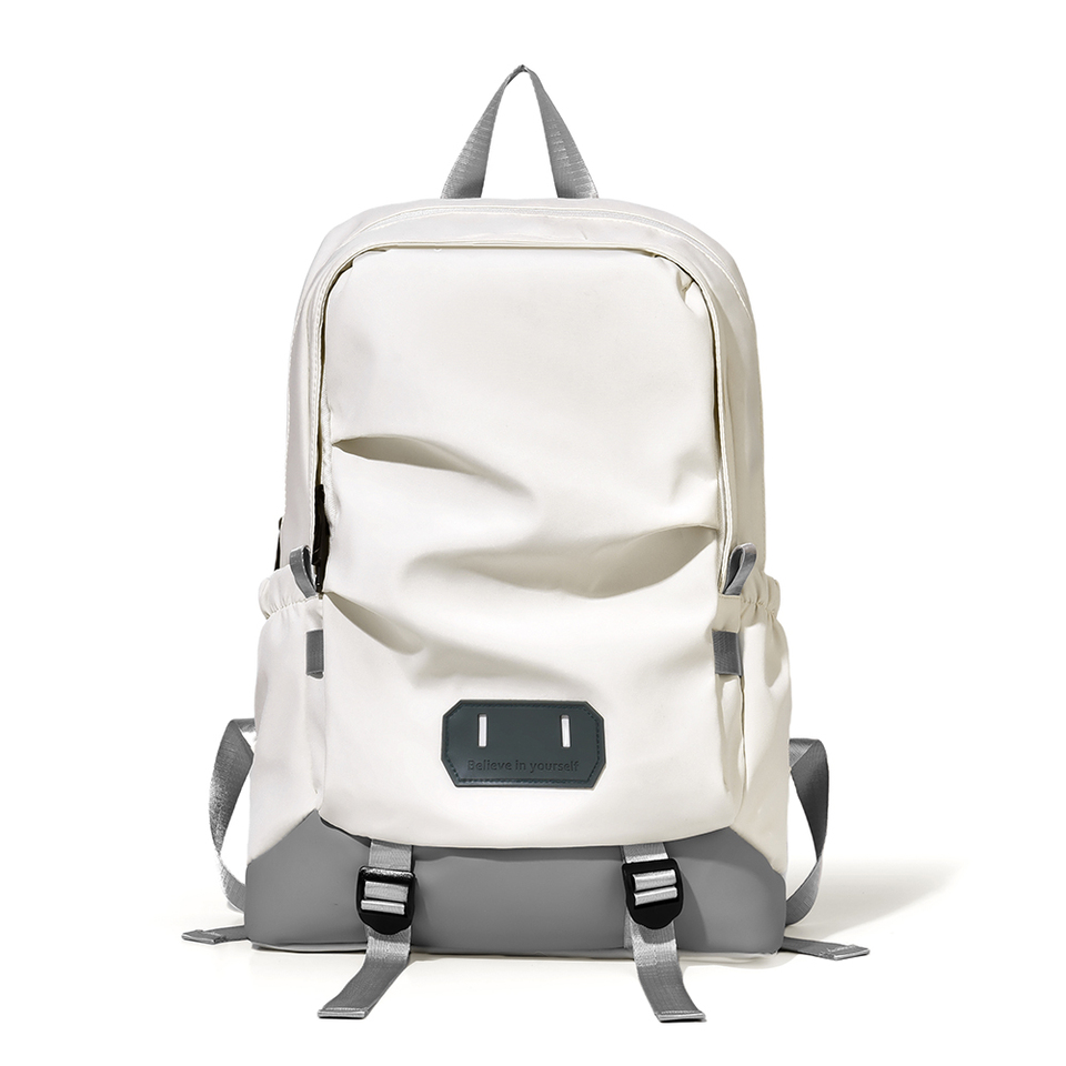  Large-capacity computer backpack for male college students, suitable for travel, leisure and commutinglightweight and convenien 