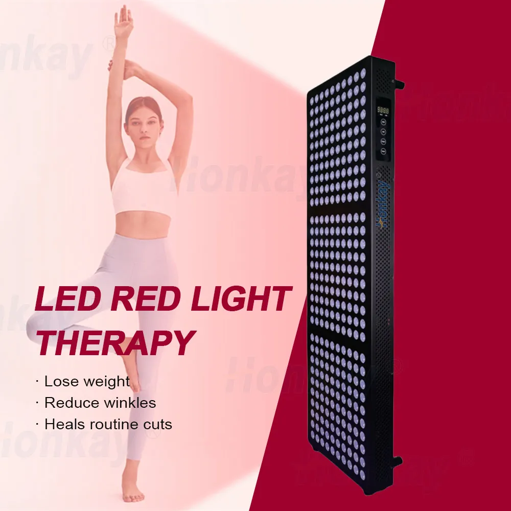 LED Infrared Panel Red Light Therapy Device For Full Body Health Care Pain Relief 1500W 660nm 850nm Red Light Therapy Panel