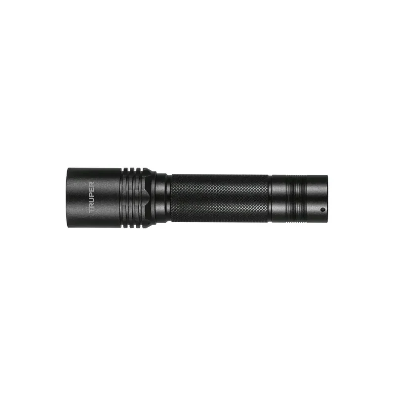 BOX 6 Rechargeable LED Flashlight Aluminum 340 lm TRUPER White Light 10000 Hours Runtime Outdoor Emergency Camping