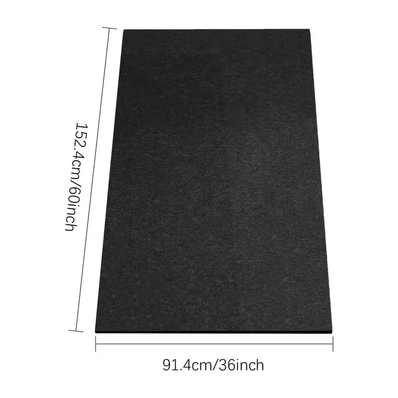 60x36 inches Oil Drain Splash Pad No Splatter Pad Round Pad for Car Changing Oil Transmission Drain Pan for Auto Repair Shops