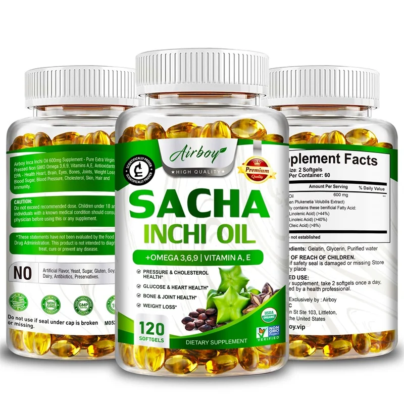 

Капсулы Sacha Inchi Oil — поддерживают здоровье мозга и кишечника, улучшают кожу, повышают иммунитет, антиокислительные и антивозрастные