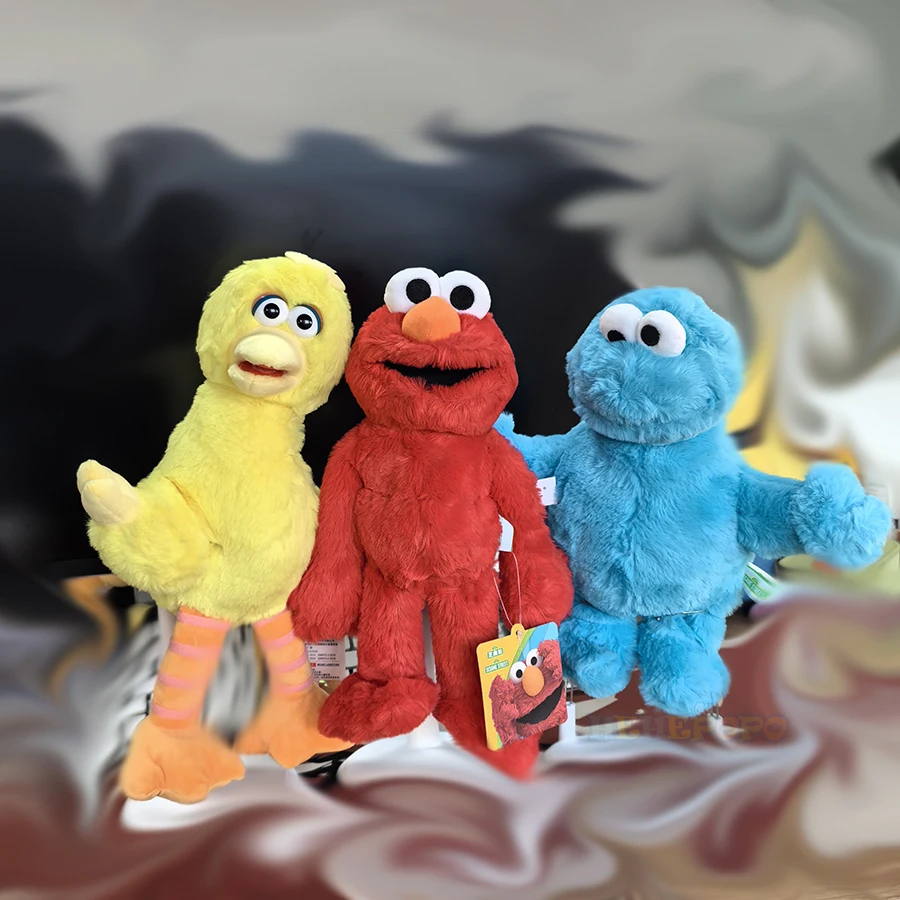 엘모, 쿠키 몬스터, 빅 버드, 커밋 더 프로그 등 귀여운 세서미 스트리트 봉제 인형은 모든 연령대에 적합한 사랑스러운 선택입니다.